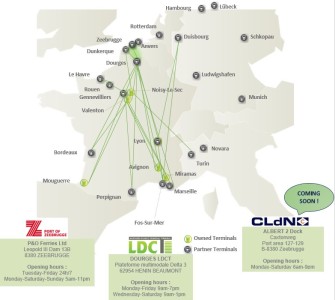 STRENGTHENING OF THE RAILWAY CONNECTION ZEEBRUGGE > DOURGES: 5 ROTATIONS PER WEEK